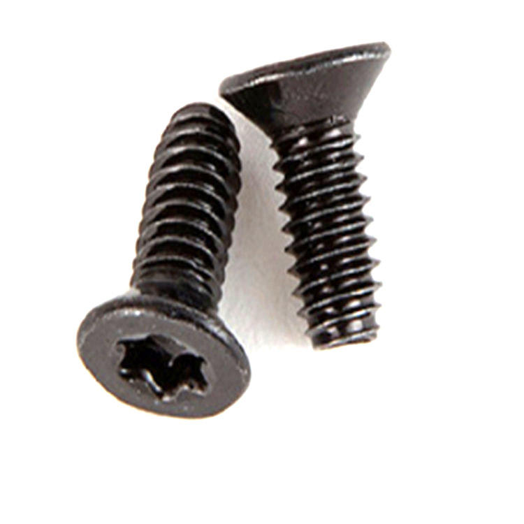 Zwarte DIN7991 verzonken kop Torx micro kleine schroef