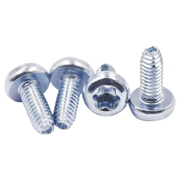 M3 din7500 torx-draadvormende schroef met verzonken kop van koolstofstaal
