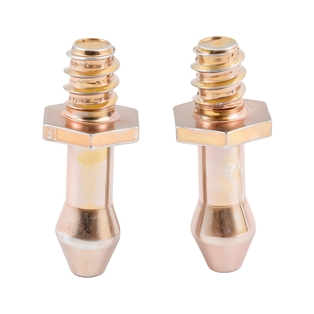 Aangepaste speciale kop roségoudkleurige machineschroefdraadschroeven Aangepaste speciale kop roségoudkleurige machineschroefdraadschroeven
