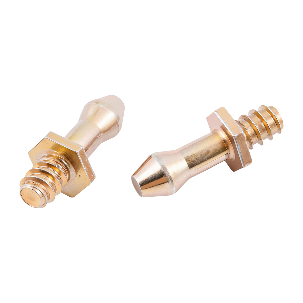 Aangepaste speciale kop roségoudkleurige machineschroefdraadschroeven Aangepaste speciale kop roségoudkleurige machineschroefdraadschroeven
