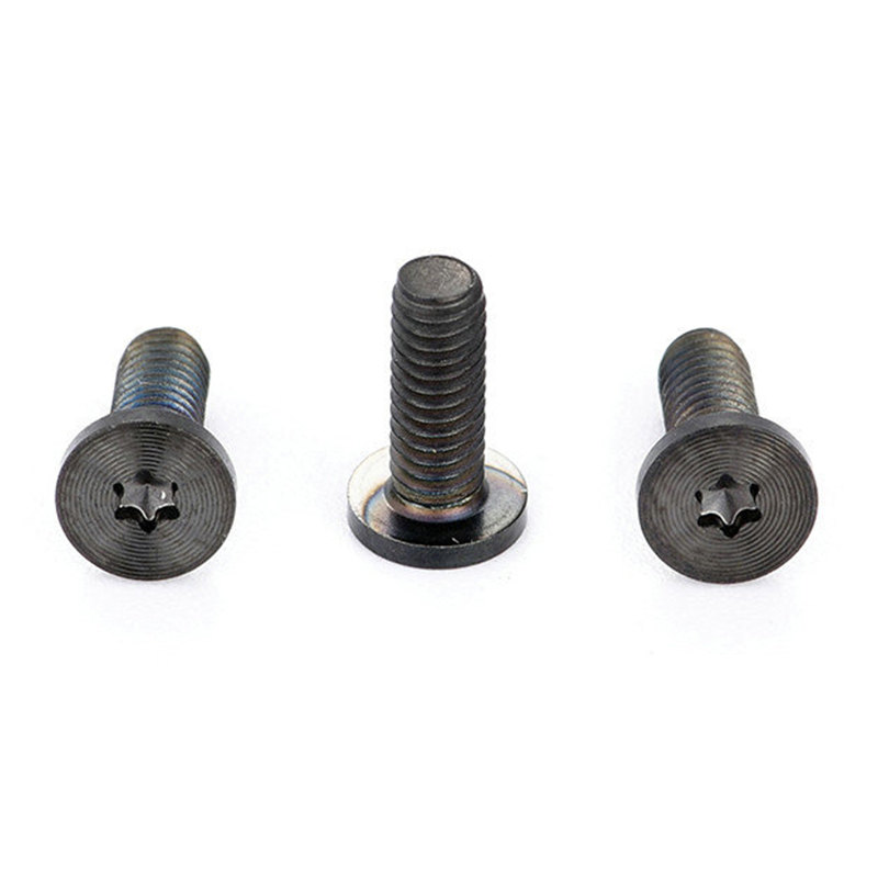 Glanzend zwarte dunne platte kop torx satijn geborstelde schroef voor Huawei Glanzend zwarte dunne platte kop torx satijn geborstelde schroef voor Huawei