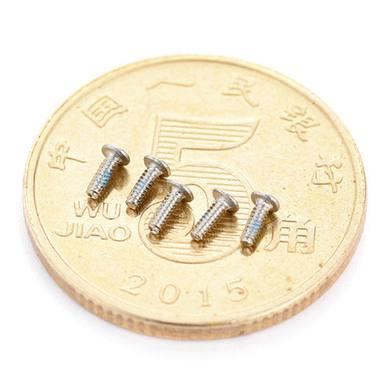 Verzonken kop kruis RVS M0.8 M1.0 M1.2 M1.4 M1.7 kleine schroef Verzonken kop kruis RVS M0.8 M1.0 M1.2 M1.4 M1.7 kleine schroef