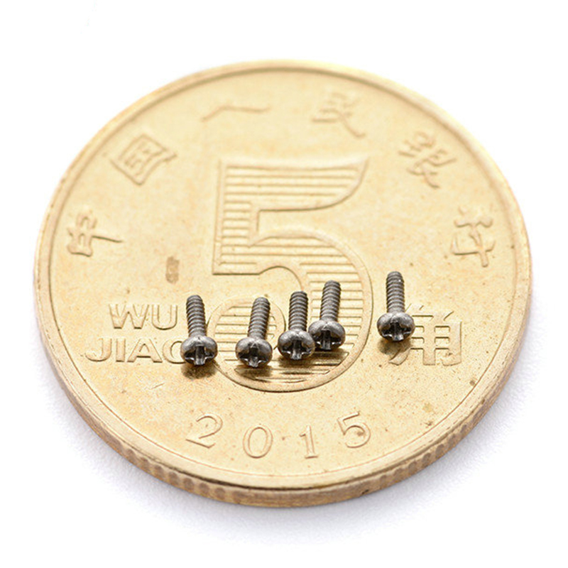 Halfronde kop kruis roestvrijstalen kleine microschroeven Halfronde kop kruis roestvrijstalen kleine microschroeven
