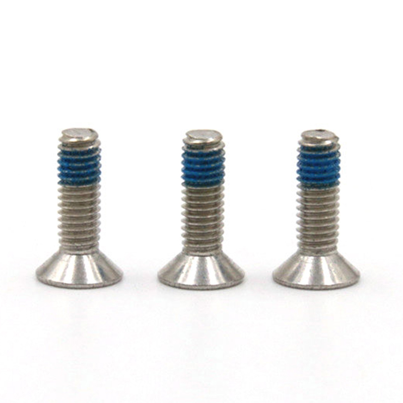 Roestvrij staal 304 micro-mini-borgschroeven met platte verzonken kop en zeskant Roestvrij staal 304 micro-mini-borgschroeven met platte verzonken kop en zeskant