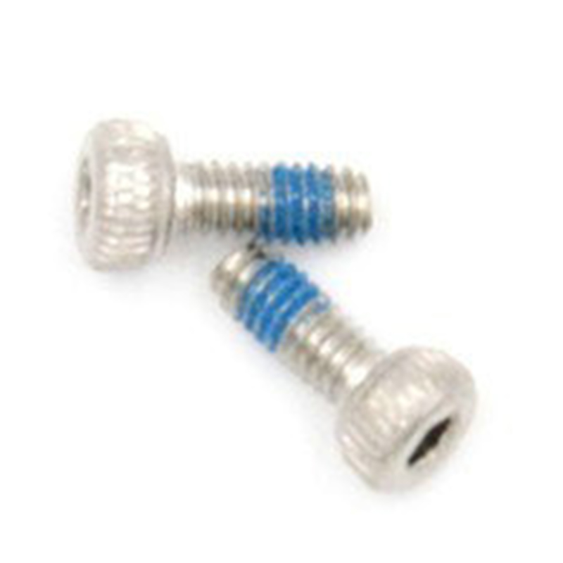 M3X8mm inbusbout met kopkop en nylon patch M3X8mm inbusbout met kopkop en nylon patch