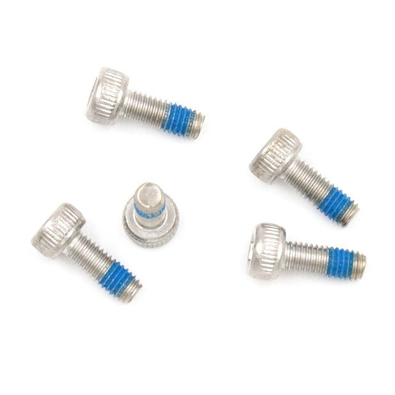 M3X8mm inbusbout met kopkop en nylon patch M3X8mm inbusbout met kopkop en nylon patch
