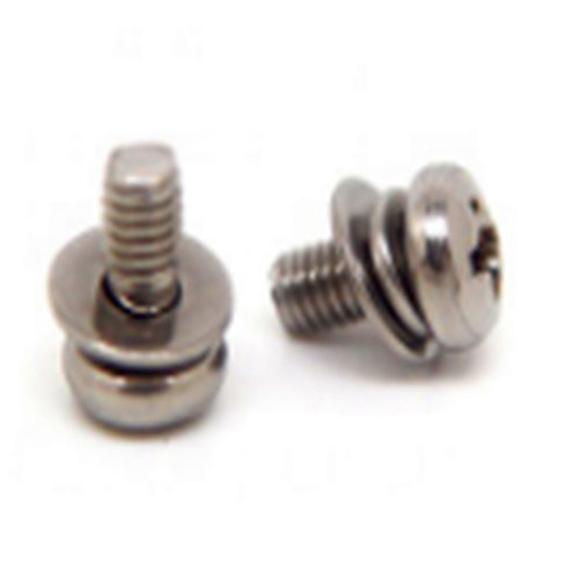 M3x6mm Passivering met platte kop en kruisgespleten stelschroef M3x6mm Passivering met platte kop en kruisgespleten stelschroef