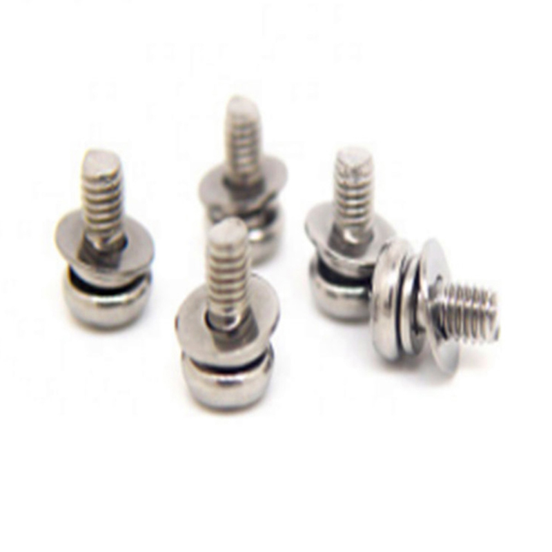 M3x6mm Passivering met platte kop en kruisgespleten stelschroef