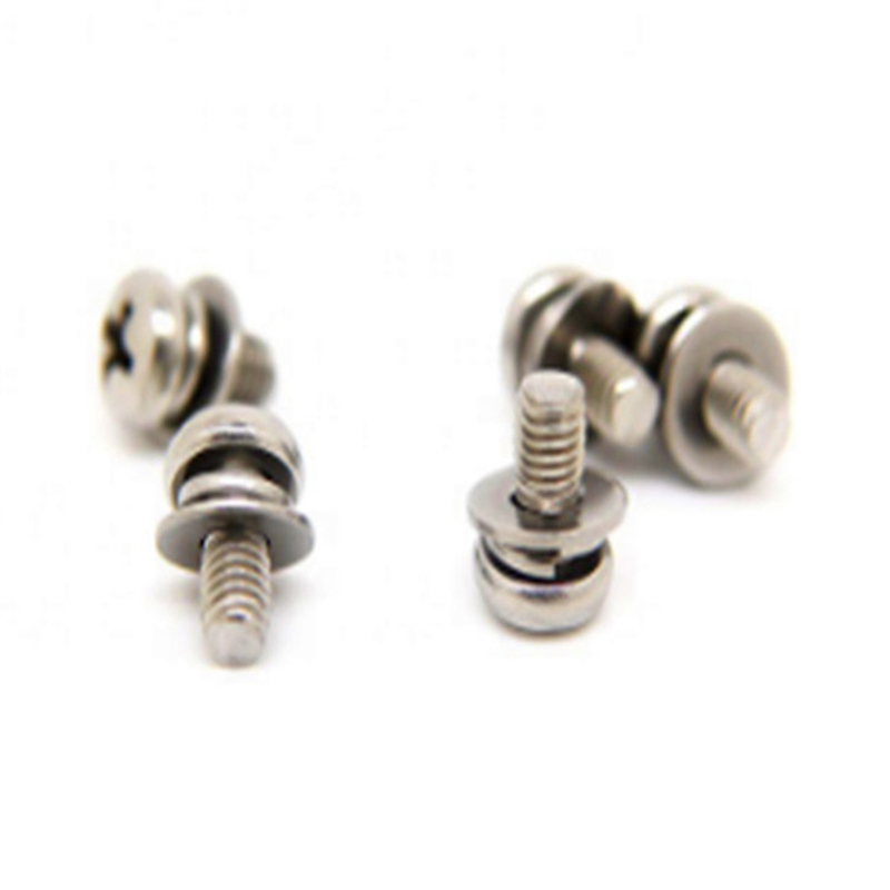 M3x6mm Passivering met platte kop en kruisgespleten stelschroef M3x6mm Passivering met platte kop en kruisgespleten stelschroef
