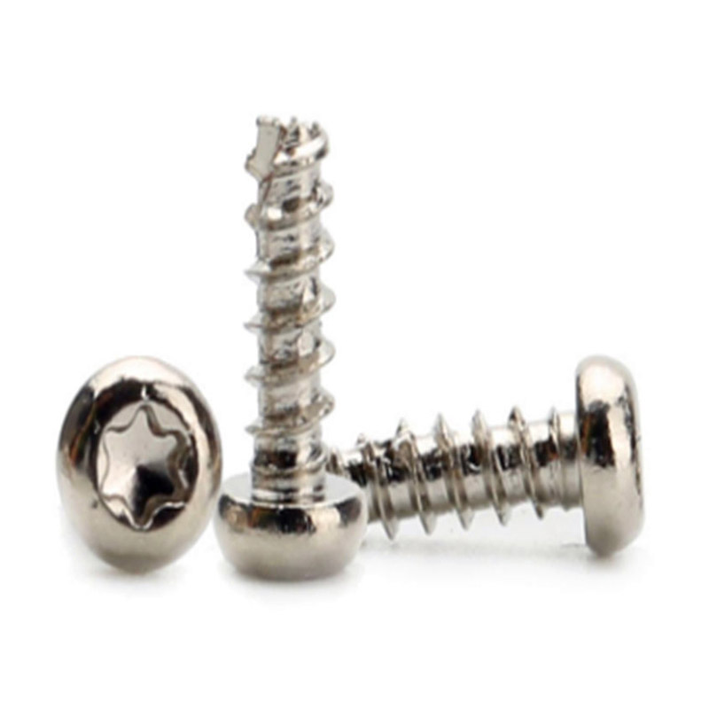 Kleine schroeven met ronde kop, Torx PT-draad, kunststof zelftappende schroef
